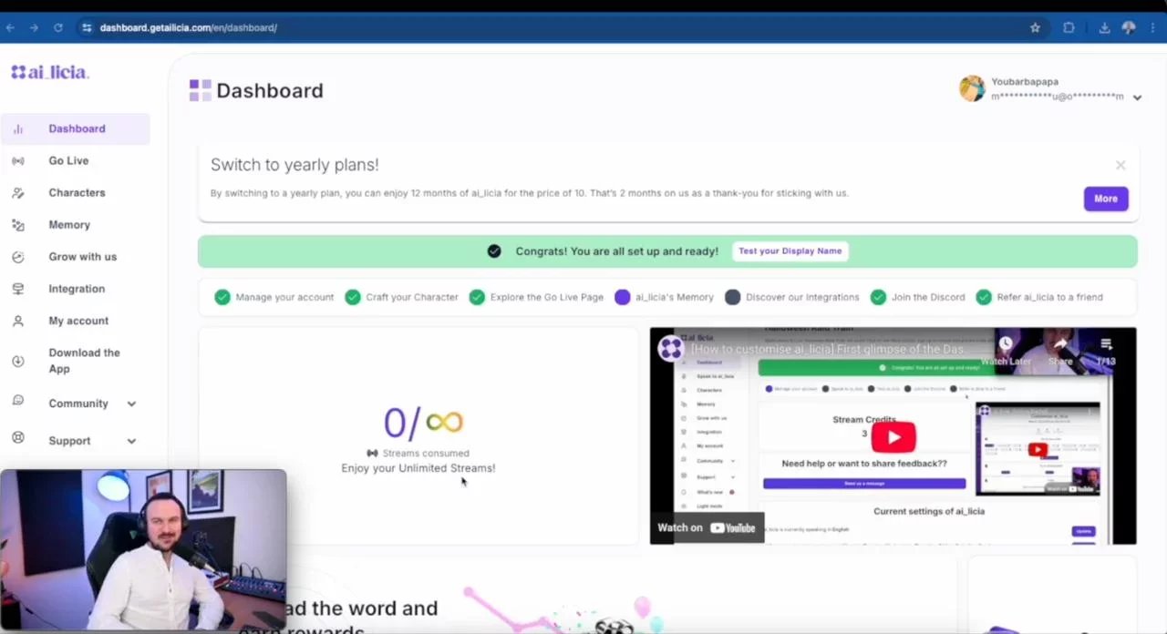 Getting started with ai_licia